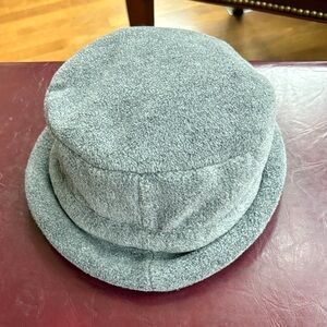 Gray Wool Bucket Hat